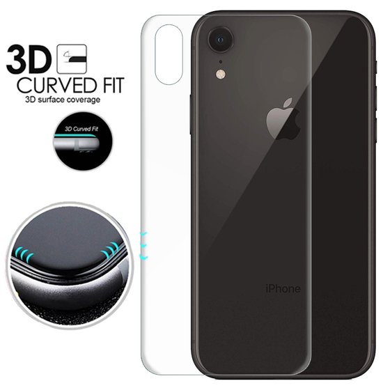 Microsonic Apple iPhone XR (6.1'') Ön + Arka Kavisler Dahil Tam Ekran Kaplayıcı Film