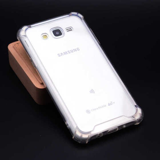 Microsonic Shock-Absorbing Kılıf Samsung Galaxy J7 Şeffaf