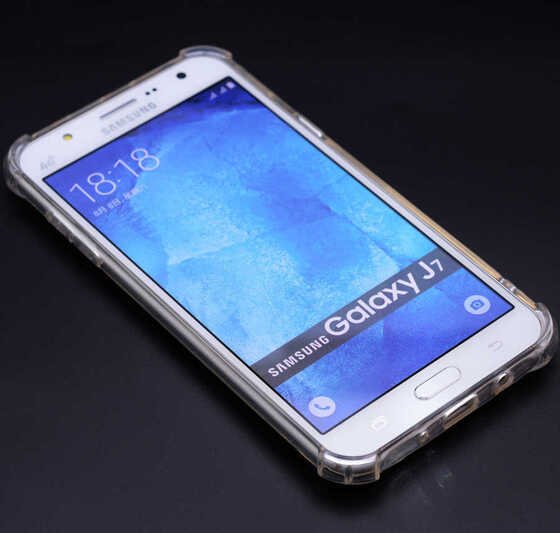 Microsonic Shock-Absorbing Kılıf Samsung Galaxy J7 Şeffaf