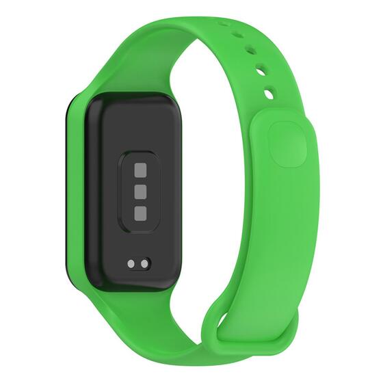 Microsonic Xiaomi Smart Band 8 Active Kordon, Silicone Sport Band Yeşil