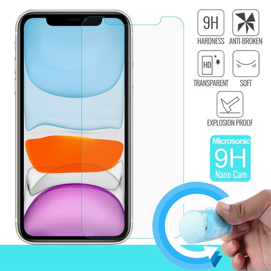 Microsonic Apple iPhone 11 (6.1'') Nano Cam Ekran Koruyucu