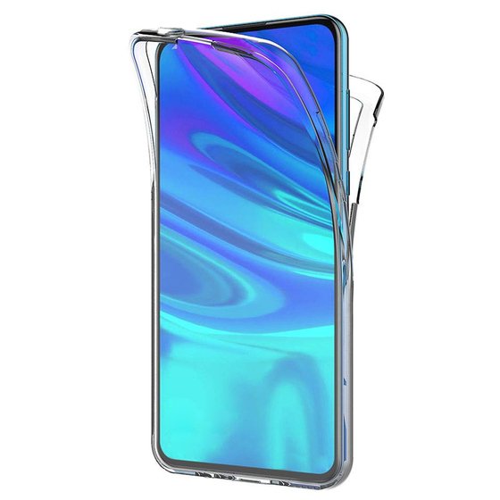 Microsonic Huawei Y9 Prime 2019 Kılıf 6 tarafı tam full koruma 360 Clear Soft Şeffaf