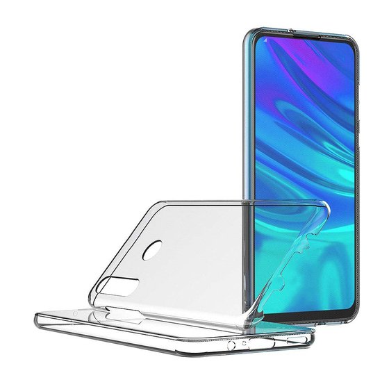 Microsonic Huawei Y9 Prime 2019 Kılıf 6 tarafı tam full koruma 360 Clear Soft Şeffaf