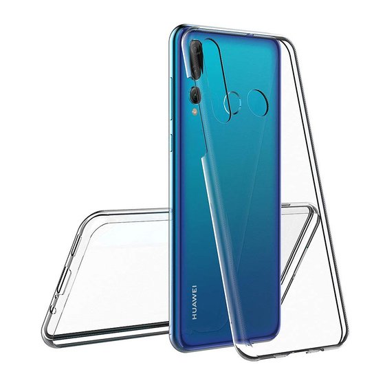 Microsonic Huawei Y9 Prime 2019 Kılıf 6 tarafı tam full koruma 360 Clear Soft Şeffaf