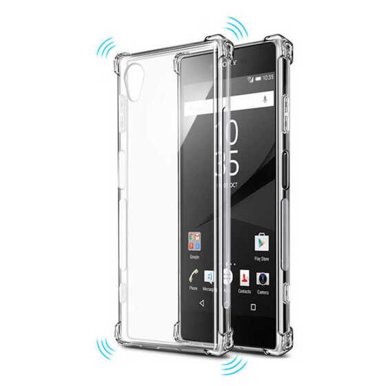 Microsonic Shock-Absorbing Kılıf Sony Xperia XA1 Plus Şeffaf