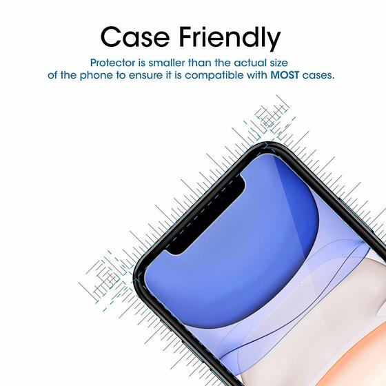 Microsonic Apple iPhone 11 (6.1'') Temperli Cam Ekran Koruyucu