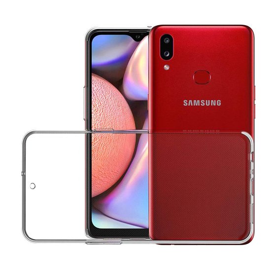 Microsonic Samsung Galaxy A10s Kılıf 6 tarafı tam full koruma 360 Clear Soft Şeffaf