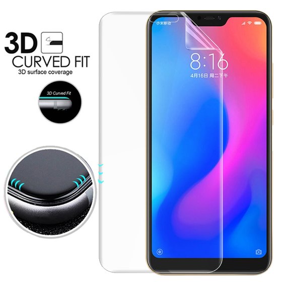 Microsonic Xiaomi Mi A2 Lite Ön + Arka Kavisler Dahil Tam Ekran Kaplayıcı Film