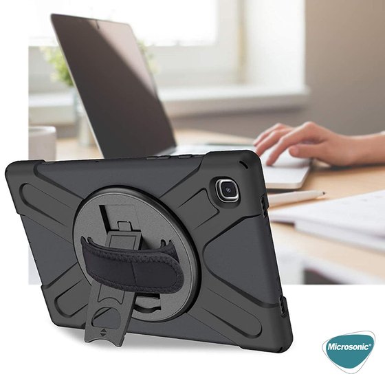 Microsonic Apple iPad Air 11 2024 Kılıf (A2902-A2903) Heavy Defender Siyah