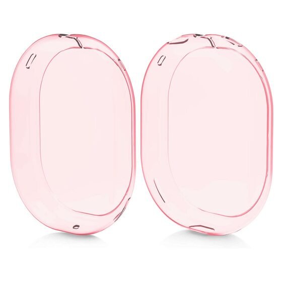 Microsonic Apple AirPods Max Kılıf Crystal Clear TPU Cover Pembe