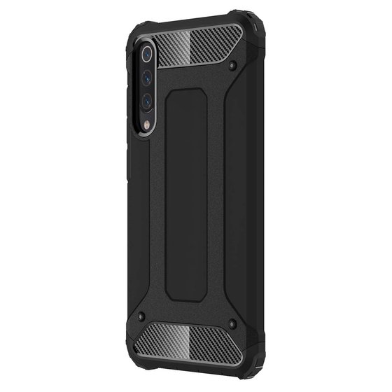 Microsonic Xiaomi Mi 9 SE Kılıf Rugged Armor Siyah