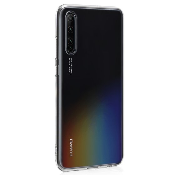 Microsonic Huawei P Smart S Kılıf Transparent Soft Beyaz