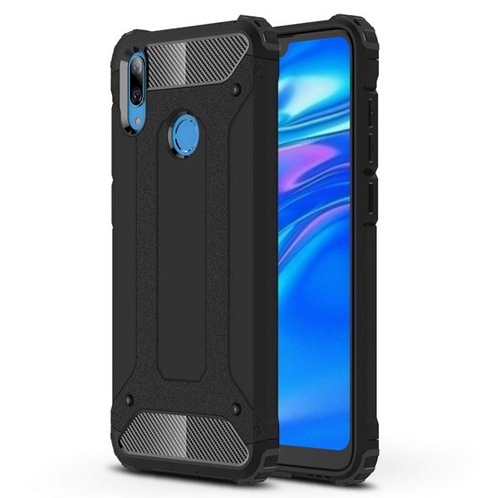 Microsonic Huawei Y7 2019 Kılıf Rugged Armor Siyah