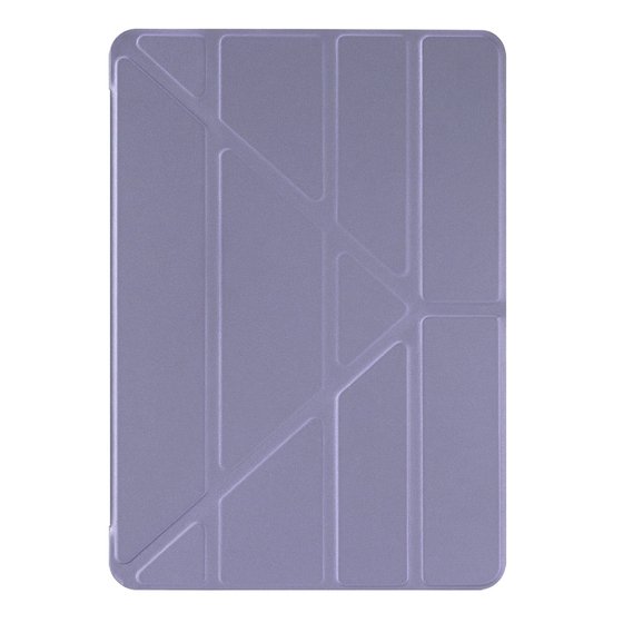 Microsonic Apple iPad Air 5.Nesil 2022 Kılıf (A2588-A2589-A2591) Origami Pencil Lila