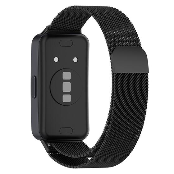 Microsonic Huawei Band 8 Milanese Loop Kordon Siyah