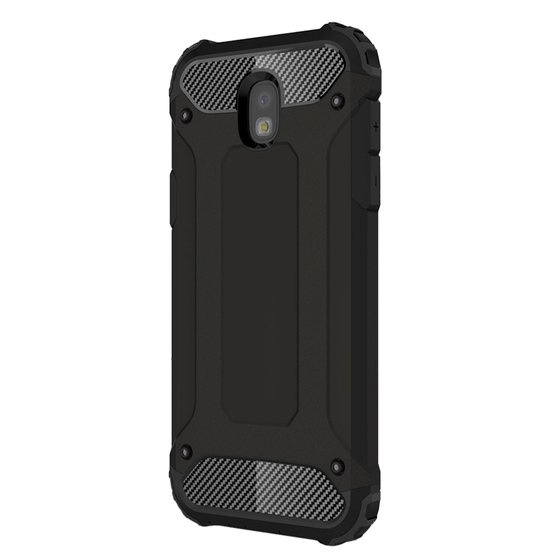 Microsonic Samsung Galaxy J3 Pro Kılıf Rugged Armor Siyah