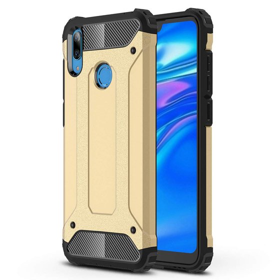 Microsonic Huawei Y7 Prime 2019 Kılıf Rugged Armor Gold