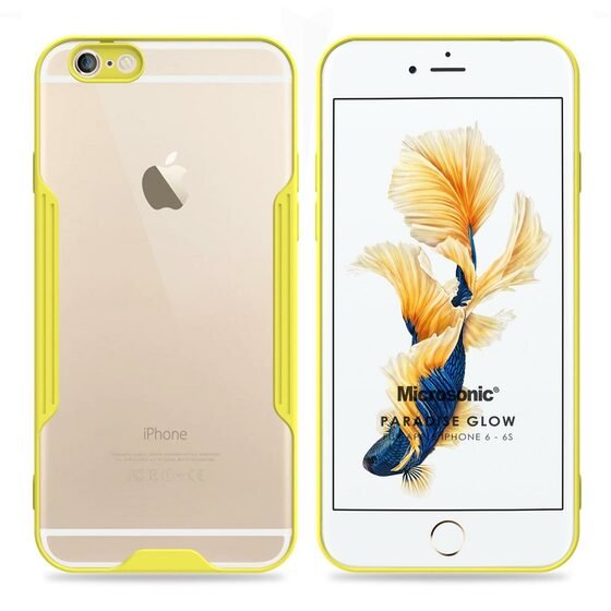 Microsonic Apple iPhone 6S Kılıf Paradise Glow Sarı