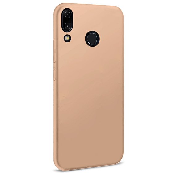 Microsonic Matte Silicone Asus Zenfone 5Z (6.2'') ZS620KL Kılıf Rose Gold