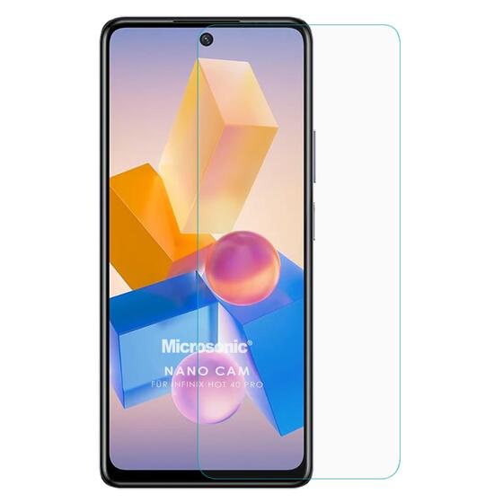 Microsonic Infinix Hot 40 Pro Nano Glass Cam Ekran Koruyucu