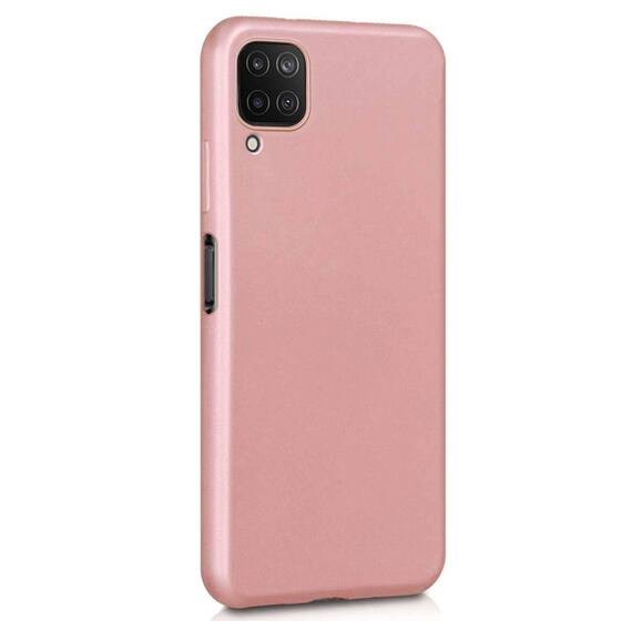 Microsonic Matte Silicone Samsung Galaxy M32 4G Kılıf Rose Gold