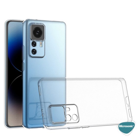 Microsonic Xiaomi Mi 12T Kılıf Transparent Soft Şeffaf