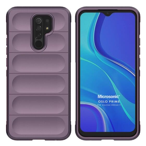 Microsonic Xiaomi Redmi 9 Kılıf Oslo Prime Lila