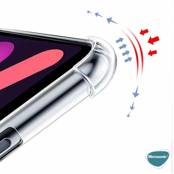 Microsonic Apple iPad 11.Nesil 2025 Kılıf (A3354-A3355) Shock Absorbing Şeffaf