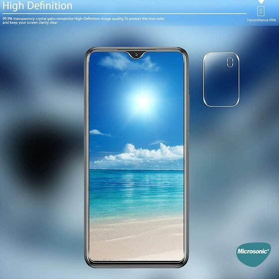 Microsonic Xiaomi Poco M3 Kamera Lens Koruma Camı