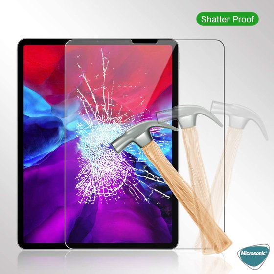 Microsonic Apple iPad 11.Nesil 2025 (A3354-A3355) Tempered Glass Cam Ekran Koruyucu