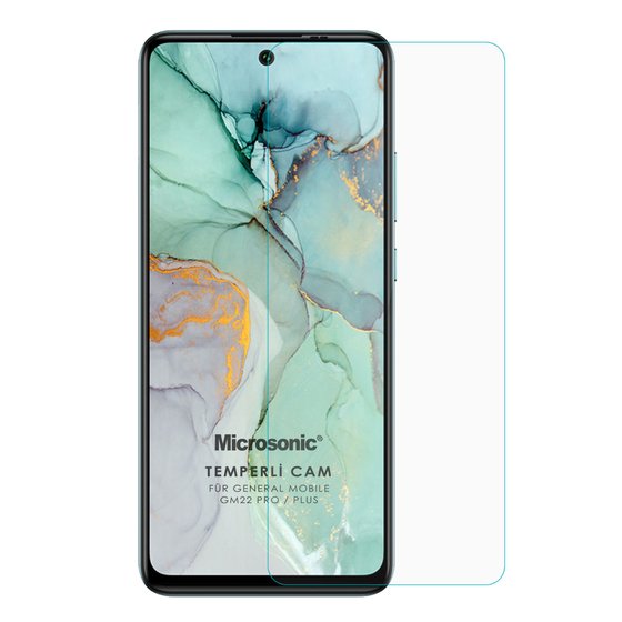 Microsonic General Mobile GM 22 Pro Tempered Glass Cam Ekran Koruyucu