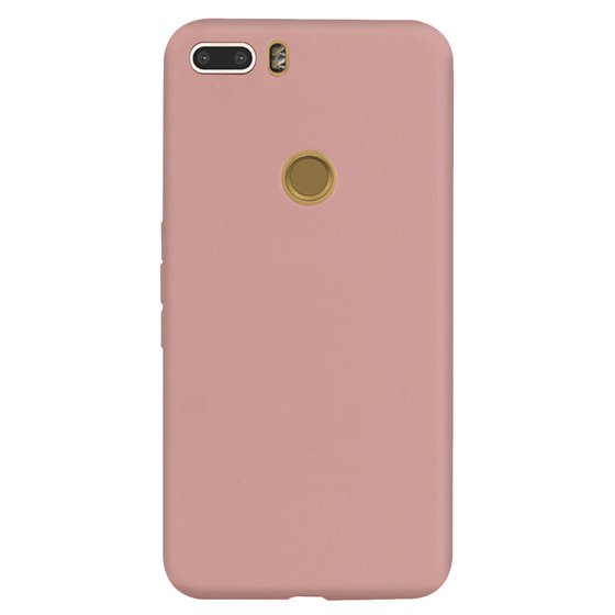 Microsonic Matte Silicone Vestel Venüs Z20 Kılıf Rose Gold