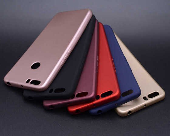 Microsonic Matte Silicone Vestel Venüs Z20 Kılıf Rose Gold