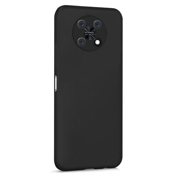 Microsonic Matte Silicone Huawei Nova Y90 Kılıf Siyah