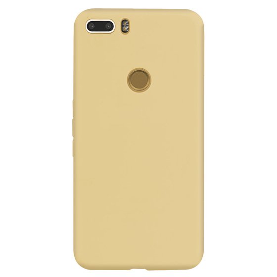 Microsonic Matte Silicone Vestel Venüs Z20 Kılıf Gold