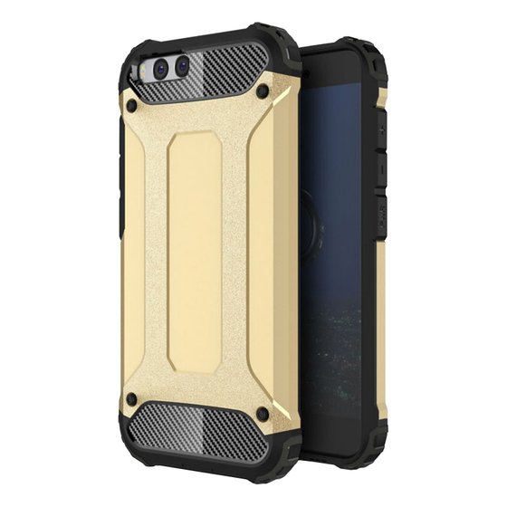 Microsonic Xiaomi Mi6 Kılıf Rugged Armor Gold