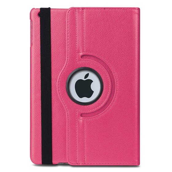 Microsonic Apple iPad 10.2'' 7. Nesil (A2197-A2200-A2198) Kılıf 360 Rotating Stand Deri Pembe