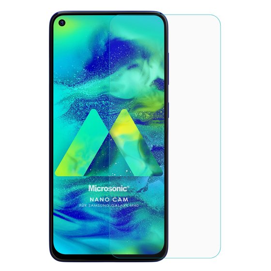 Microsonic Samsung Galaxy M40 Nano Glass Screen Protector