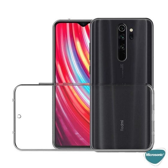 Microsonic Xiaomi Redmi 9 Kılıf 6 Tarafı Tam Full Koruma 360 Clear Soft Şeffaf