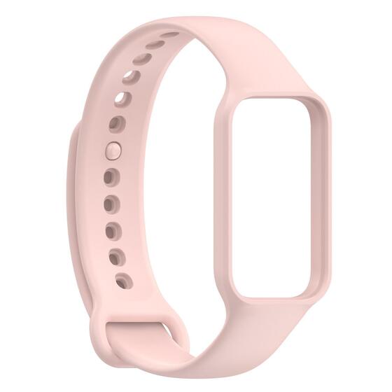 Microsonic Xiaomi Redmi Smart Band 2 Kordon, Silicone Sport Band Rose Gold