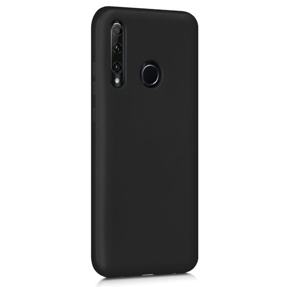 Microsonic Matte Silicone Huawei Y7P Kılıf Siyah