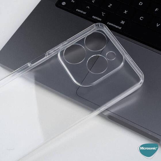 Microsonic General Mobile Era 50 Kılıf Transparent Soft Şeffaf