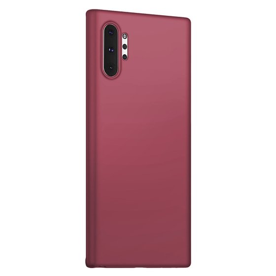 Microsonic Matte Silicone Samsung Galaxy Note 10 Plus Kılıf Mor