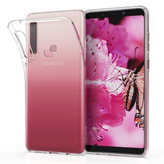 Microsonic Samsung Galaxy A9 2018 Kılıf Transparent Soft Beyaz