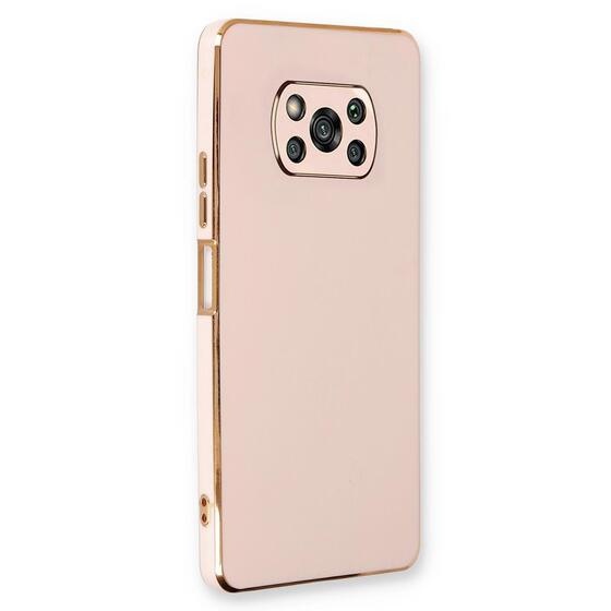 Microsonic Xiaomi Poco X3 NFC Kılıf Olive Plated Pembe