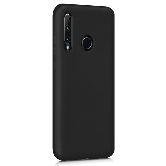 Microsonic Matte Silicone Huawei Y6P Kılıf Siyah