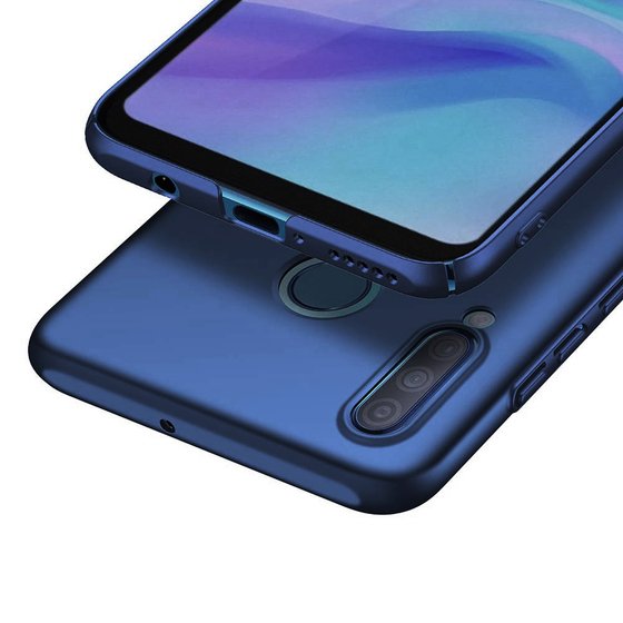 Microsonic Huawei P30 Lite Kılıf Premium Slim Lacivert