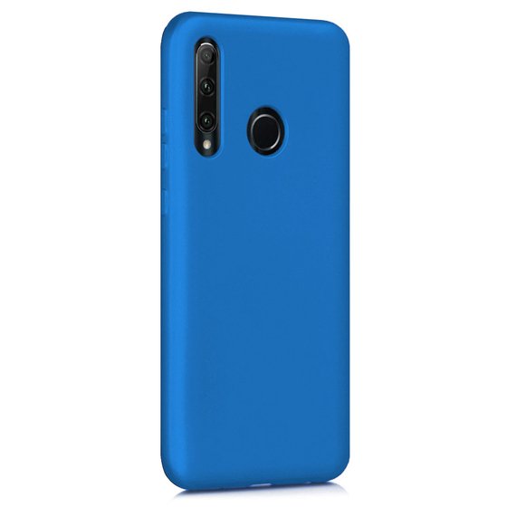 Microsonic Matte Silicone Huawei Y6P Kılıf Mavi