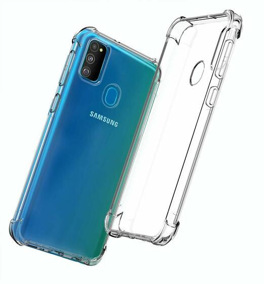 Microsonic Shock Absorbing Kılıf Samsung Galaxy M30s Şeffaf