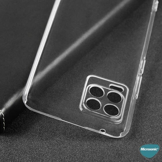 Microsonic Realme 8 Pro Kılıf Transparent Soft Beyaz